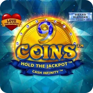 9 COINS GRAND DIAMOND LOVE THE JACKPOT