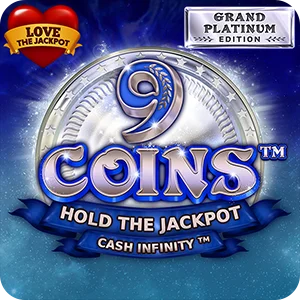 9 COINS GRAND PLATINUM LOVE THE JACKPOT
